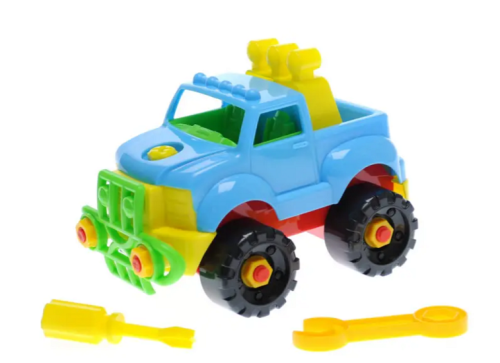 Игрушка Джип разборный с инструментами 15 см 30,009 Игрушка Джип разборный с инструментами 15 см 30,009