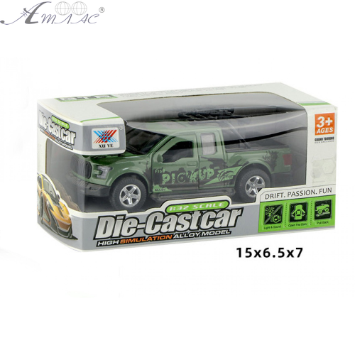 Машинка Die-CastCar Пикап с пулеметами металл  K175B4 фото 2