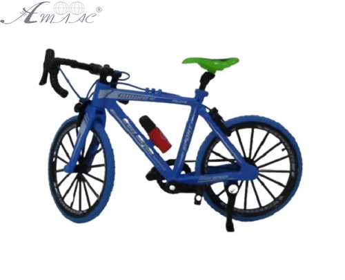 Іграшка Велосипед пальчиковий синій та зелений 18 см  08221