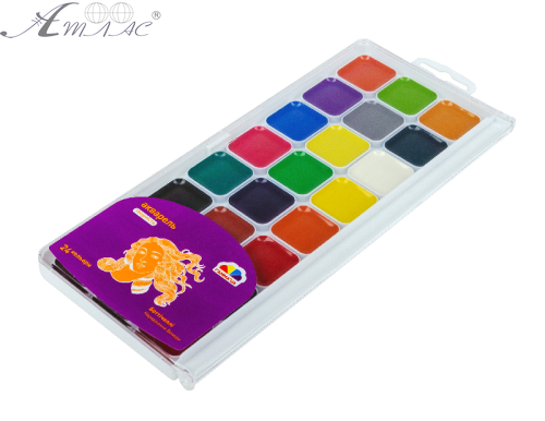 Акварель набір Гамма Творчість 24 кольори 400106 Акварель набір Гамма Творчість 24 кольори 400106