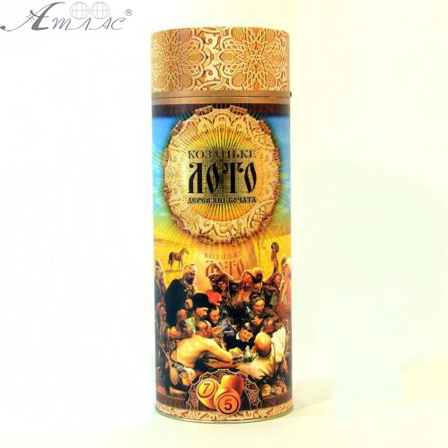 Игра Настольная Лото в тубусе Козацьке лото MDT-G48-T фото 2 Игра Настольная Лото в тубусе Козацьке лото MDT-G48-T фото 2