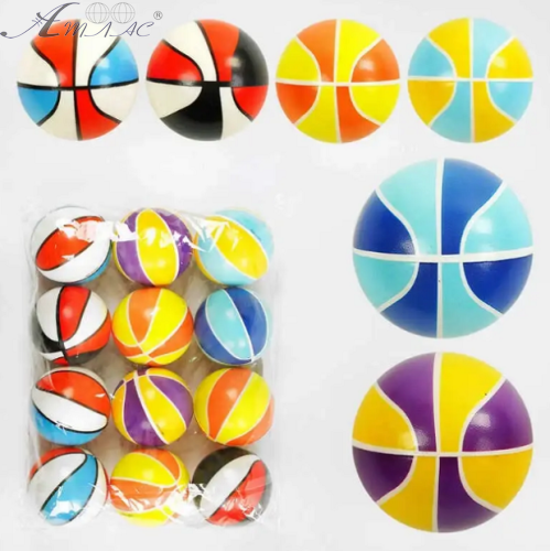 Игрушка Мячик мягкий фомовый 7,5 см Цветной 14991 Игрушка Мячик мягкий фомовый 7,5 см Цветной 14991