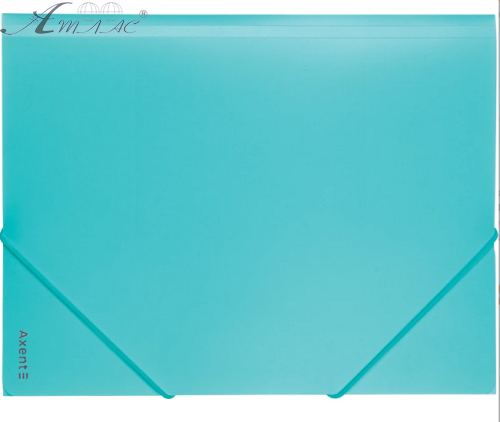 Папка на резинке А5 Axent Pastelini Бирюза 1514-18-А Папка на резинке А5 Axent Pastelini Бирюза 1514-18-А