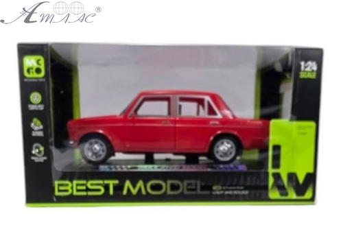 Машинка Best Model ВАЗ 2106 Жигулі Червона світло звук пластик 18см D700-11D фото 3 Машинка Best Model ВАЗ 2106 Жигулі Червона світло звук пластик 18см D700-11D фото 3