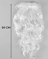 Борода Деда Мороза 50 см 13304