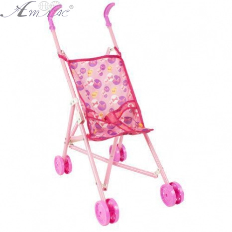 Іграшка Коляска для ляльок, пластикова Рожева з підвіскою М0348, 886, 0881 фото 2 Іграшка Коляска для ляльок, пластикова Рожева з підвіскою М0348, 886, 0881 фото 2