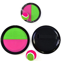 Игрушка Ловушка на руку пластиковая на липучках, диаметр 18 см в сетке  С40182