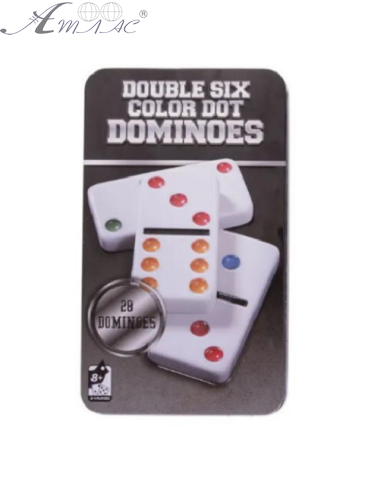 Игрушка Домино 28 фишек в металлическом пенале Качество 501070 фото 2 Игрушка Домино 28 фишек в металлическом пенале Качество 501070 фото 2
