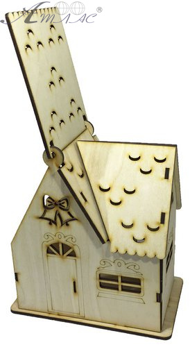 Домик № 10 Шкатулка с открывающеся крышей 17 х 10 х 19 см AS-4249, F-0114 фото 2 Домик № 10 Шкатулка с открывающеся крышей 17 х 10 х 19 см AS-4249, F-0114 фото 2