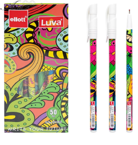 Ручка шариковая Ellott Luva синяя 0,7мм 07418 Ручка шариковая Ellott Luva синяя 0,7мм 07418