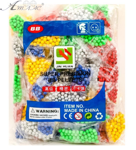 Игрушка Пульки шарик 60 шт 6мм 14592 фото 2 Игрушка Пульки шарик 60 шт 6мм 14592 фото 2