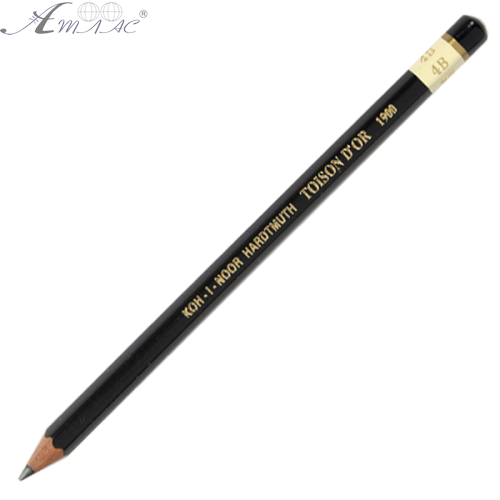 Олівець графітний Koh-i-noor 1900 4В