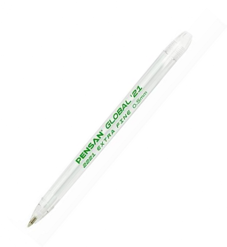 Ручка шариковая 0,5 мм Global Pensan Зеленая 2221