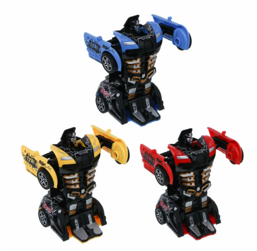 Игрушка Машинка - Трансформер Такси в трех цветах   707-5 фото 2