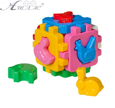 Іграшка Кубик сортер 10 см Технок 1943, 1882 Іграшка Кубик сортер 10 см Технок 1943, 1882