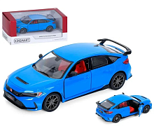Машинка Kinsmart Honda Civic Type R 2024 Синяя  KT5472W