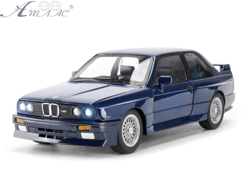 Машинка Автоексперт BMW M3 Е30 1986 синя 20см двері світло звук  1273-27 фото 2