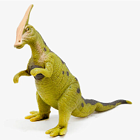 Іграшка силіконова антистрес, Динозавр Качконіс зелений, коштує 15см. 11407