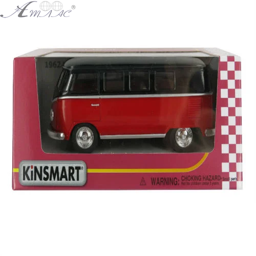 Машинка модель Kinsmart, WV Classical Bus 1962 год  KT5376W фото 2