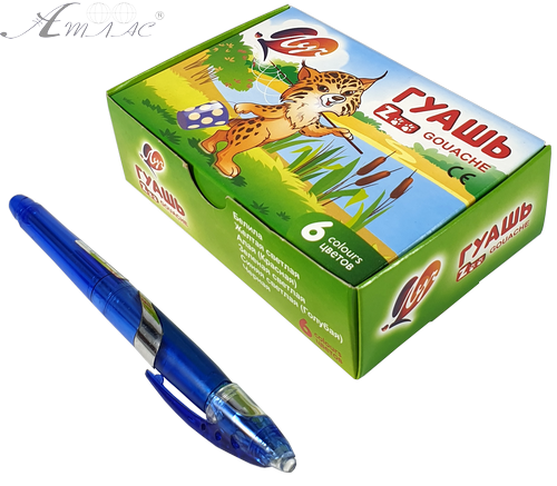 Гуашь набор Луч - Зоо Мини 6 цветов 15мл фото 4 Гуашь набор Луч - Зоо Мини 6 цветов 15мл фото 4