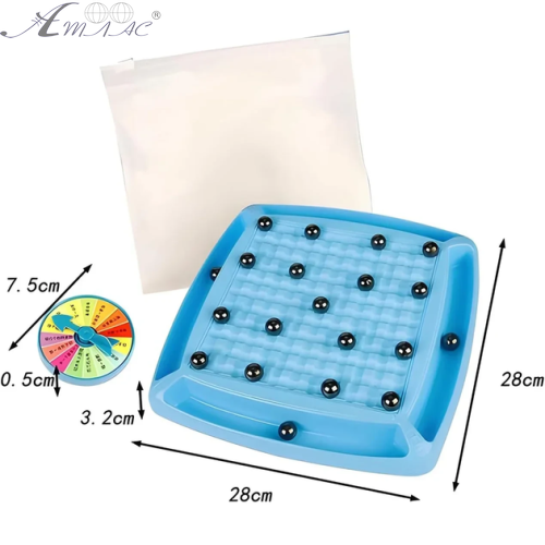 Игрушка Магнитные шашки 32 магнитных шарика 01975 фото 2 Игрушка Магнитные шашки 32 магнитных шарика 01975 фото 2