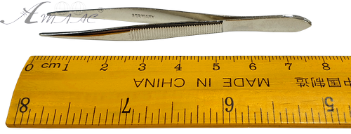 Пинцет маленький из нержавеющей стали 8см AS-001 Пинцет маленький из нержавеющей стали 8см AS-001