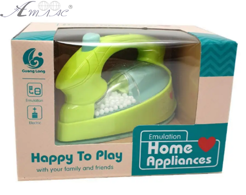 Игрушка Утюг детский 11 см свет звук GD-187 Игрушка Утюг детский 11 см свет звук GD-187