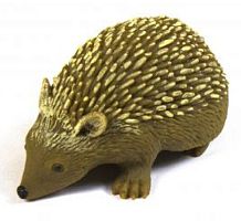 Іграшка Силіконова тягнучка Їжачок Маленький темний 6 см  07803