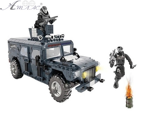Конструктор Block Бронированная военная машина 783 детали XJ-792D Конструктор Block Бронированная военная машина 783 детали XJ-792D