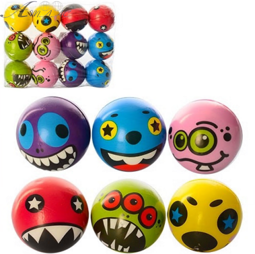 Игрушка Мячик мягкий фомовый 6 см с рисунком Смайл Зубастик 11440 Игрушка Мячик мягкий фомовый 6 см с рисунком Смайл Зубастик 11440