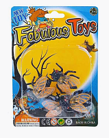 Игрушка прикол Набор мух 4 см  14188