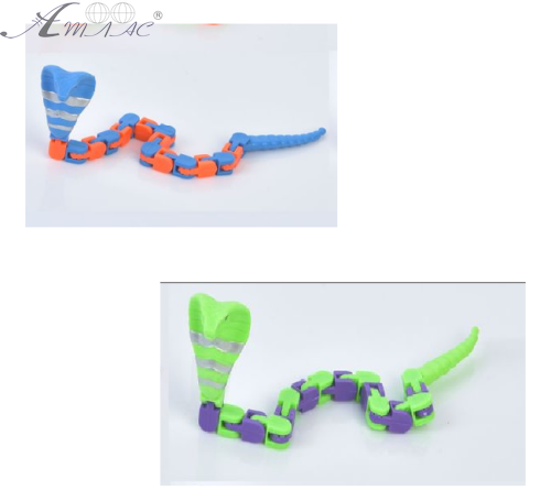 Игрушка Антистресс Змея 27см пластик А746 Игрушка Антистресс Змея 27см пластик А746