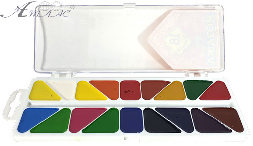 Акварель набор Гамма - Мозаика 18 цветов фото 2