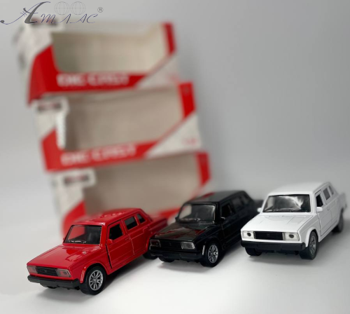 Машинка Die-Cast ВАЗ 2105 Жигулі Червона 11см метал інерція 0714 Машинка Die-Cast ВАЗ 2105 Жигулі Червона 11см метал інерція 0714