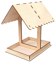 Кормушка № 14 Большая с аркой 29 х 24 х 31 см AS-4309