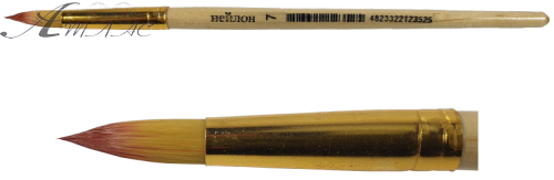 Пензлик нейлон Круглий № 7 JO *2352 Пензлик нейлон Круглий № 7 JO *2352