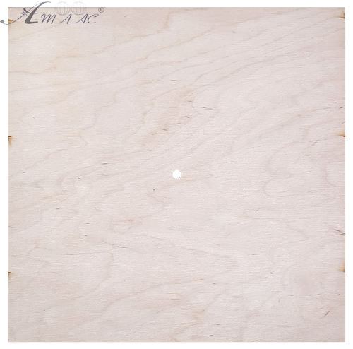 Основа для годинника з фанери 4 мм № 38 Квадрат 15 x 15 см AS-4884