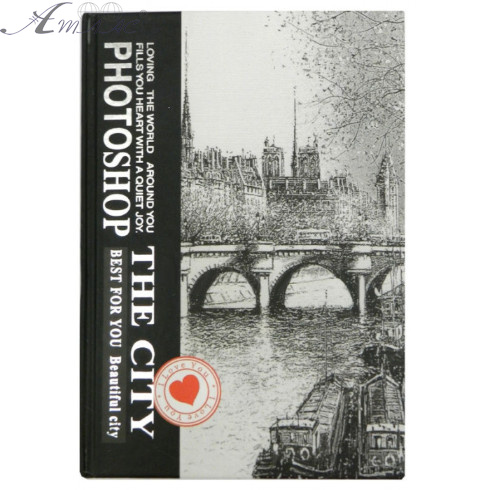 Блокнот 150 х 210 мм фотошоп, місто NBA5-80-04F