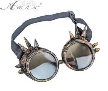 Игрушка прикол Очки Гогглы Steampunk 08174 Игрушка прикол Очки Гогглы Steampunk 08174