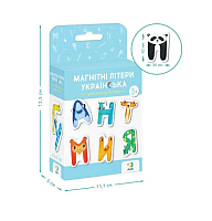 Магніти Літери Український алфавіт у коробці 13,5 х 11 х 5см 200211