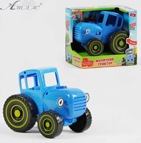 Іграшка Трактор Музичний 13 см пластик ТК-11203 фото 2 Іграшка Трактор Музичний 13 см пластик ТК-11203 фото 2
