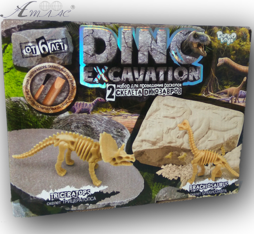 Игрушки Раскопки динозавров Dino Excavation Danko Toys  DEX-01-04