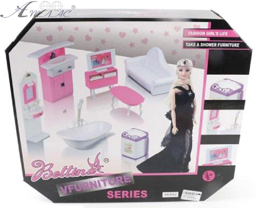 Игрушка Набор "Bettina" Ванная комната, стиральная машина с куклой 66842 Игрушка Набор "Bettina" Ванная комната, стиральная машина с куклой 66842