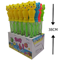 Игрушка Мыльные Пузыри в виде меча Мишка 38см  07022