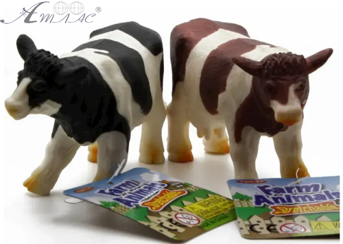 Іграшка силіконова антистрес, Корова з коричневими плямами 12 см 04922 фото 2 Іграшка силіконова антистрес, Корова з коричневими плямами 12 см 04922 фото 2