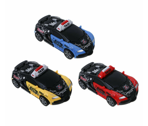 Игрушка Машинка - Трансформер Такси в трех цветах   707-5