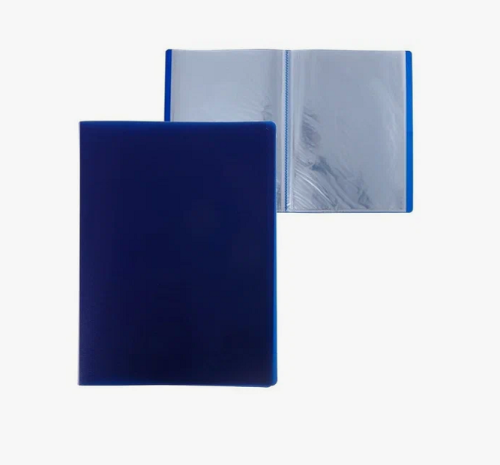 Папка на 40 файлов А4  Saldo микс цветов  F-40A