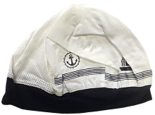 Шапочка трикотажна Marika біла морська 13930