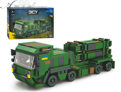 Игрушка Конструктор ЗСУ Зенитно-ракетный PATRIOT  793 детали  КВ1121