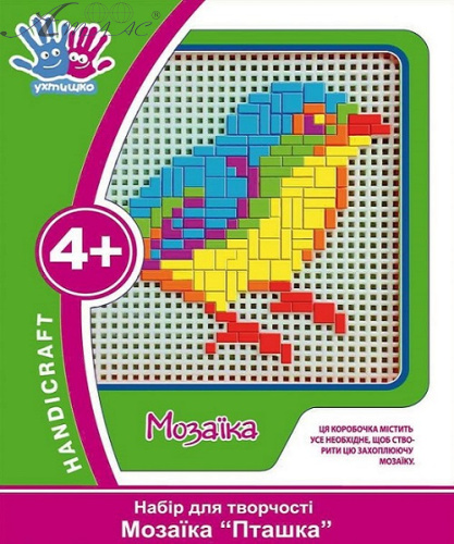 Набір для творчості Мозаїка "Пташка" 951052 Набір для творчості Мозаїка "Пташка" 951052
